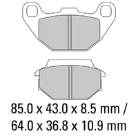 FERODO BRAKE PADS - FDB2096SG (PK = 2 Pads) [BQ25]