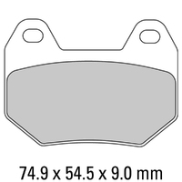 FERODO BRAKE PADS - FDB2102P (PK = 2 Pads) [BQ25]