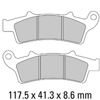FERODO BRAKE PADS - FDB2105EF (PK = 2 Pads) [BQ10]
