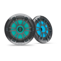 Garmin Fusion® EL Series Marine Speakers - 6.5" 80W - Sports Grey with RGB LED Lighting (Pair)