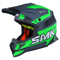 SMK Allterra Helmet - X-Throttle MA682 - Matt Grey/Green/Black - 2XL