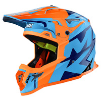 SMK Allterra Helmet - X-Power GL557 - Blue/Orange - 2XL
