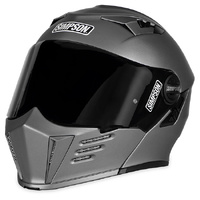 Simpson Darksome Helmet - Flat Alloy - 2XL
