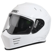 Simpson Venom Helmet - White