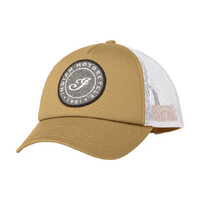 Indian Motorcycle Genuine Felt Patch Trucker Cap