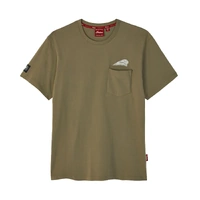 Indian Motorcycle Genuine Spirit Lake IA Men's Pocket T-Shirt
