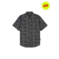 Indian Motorcycle Genuine Engine Headdress Print SS Men's Shirt