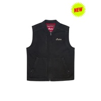 Indian Motorcycle Genuine Men's Callan Denim Vest, Black | 2866533