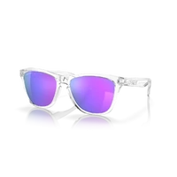 Oakley Frogskins Polished Clear W/ Prizm Violet