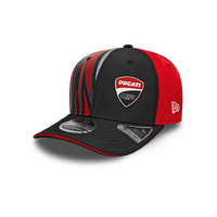 Ducati Genuine DC Print Unisex Cap - Black/Red