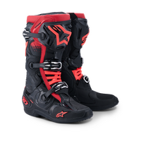 (MX26) Tech  10 (My20) Boots | Black Red