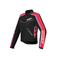WOMENS T DYNO AIR JACKET | BLACK BRIGHT-RED FUCHSIA (1499) / 62 (XL)