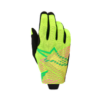 (MX26) 2025-2026 Radar Pro Gloves | Green Fluro-Yellow Fluro-Pink (6025)