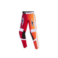 2026 Alpinestars Youth Fluid Portl Pants | Red Light-Gray Dark-Gray 
