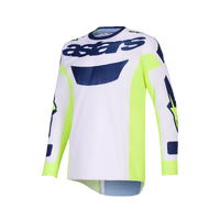 2026 Racer Air Riway Jersey | Light-Gray Fluro-Yellow Blue (9570)