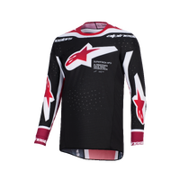 2026 Supertech Pro Vista Jersey | Black Red White (0132)