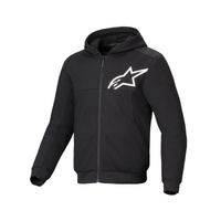 CHROME V2 SPORT HOODIE | BLACK WHITE (0012) / 56 (S)