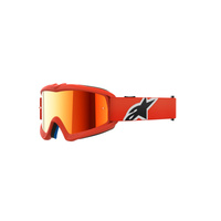 Alpinestars Moto VisionYouth Corp Goggle | Orange (0480) | Mirror Red Lens