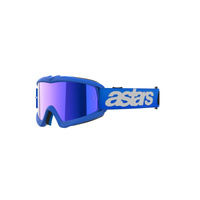 Alpinestars Moto VisionYouth Blaze Goggle | Blue (7271) | Mirror Blue Lens