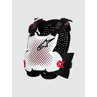 (MX26) A4 Plasma Chest Protector | Black Red White (0132)