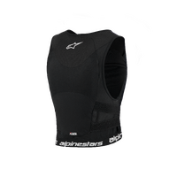 (MX26) Womens Plasma Chest Protector | Black White (0012)