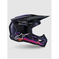 (MX26) Sm3 Force Helmet Ece06 | Black Glossy (1180)