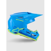 (MX26) Sm3 Force Helmet Ece06 | Cyan Glossy (7232)