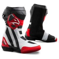 Falco Elite GP Boots - White/Red