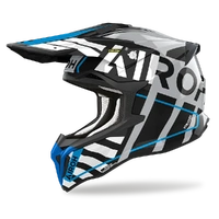 Airoh Stryker Brave Blue / Grey Gloss