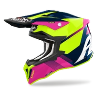 Airoh Stryker Blazer Blue / Pink Gloss