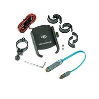 Motoplug - Phone Mount with USB Charging port