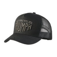 Triumph Genuine Ellis Trucker Cap - Black