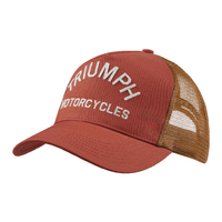 Triumph Genuine Coast Trucker Hat - Rust