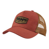 Triumph Genuine Dude Trucker Cap - Rust
