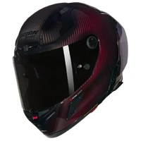 Nolan X-804 RS Red Liquido Ultra Carbon Full Face Helmet 