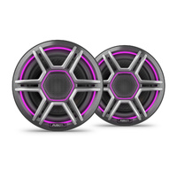 Garmin Fusion Apollo LED Marine Speakers with Sports Grey Grilles