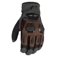 MotoDry Trekker Glove - Black Grey Brown