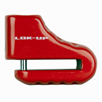 Lok-Up 5.5mm Disc Lock Security Red 