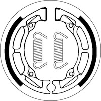 SBS 2020 BRAKE SHOES | WITH SPRINGS
