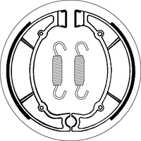 SBS 2063 BRAKE SHOES | WITH SPRINGS